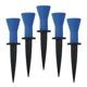 thumbnail image 2 of 5x Tees de golf de goma Sunnimix Camisetas de palos de golf Azul 5.8cm, 2 of 8