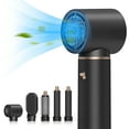 thumbnail image 2 of 5-in-1 Air Styler for Long Hair, Blow Dryer Brush + Auto Curling Wands, Ionic Hair Straightener & Curler with 3 Heat Settings, 200M Negative Ions, Women’s Gift, 2 of 10