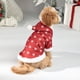 thumbnail image 4 of Ganfancp Perro Ropa Navidad Holiday Algodón Abrigo con Capucha Dos Patas Invierno Plus Terciopelo Grueso Clásico Ofertas Del Día Liquidación 1* Ropa, 4 of 7