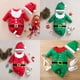 thumbnail image 2 of Disfraz de Papá Noel para el primer día de Navidad de Umorden para bebés, niños y niñas, mono de duende de Papá Noel, traje de 0 a 18 meses, 2 of 5
