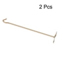 thumbnail image 3 of Ceiling Hooks, 2Pack 20 Inch Screw Mounted Top Long Hooks - for Hanging Plant Pots, Fans, Lights, Lanterns, 3 of 6