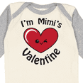 thumbnail image 4 of Inktastic I'm Mimi's Valentine Boys or Girls Long Sleeve Baby Bodysuit, 4 of 5