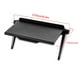 thumbnail image 4 of Cateissary Estante de pantalla portátil resistente al desgaste nuevo estilo brillante apariencia exquisita profesional estante de Almacenamiento y organización del hogar Negro Pequeño, 4 of 6