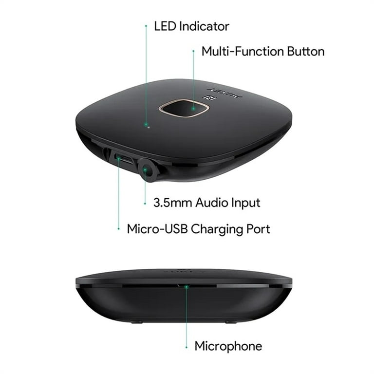 AUKEY Bluetooth Receiver CSR 8635 4.1 NFC BR-C16