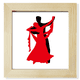 thumbnail image 1 of Bailarina Duet Dance baile social Pantalla de escritorio de pared de fotograma cuadrado, 1 of 4