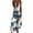 Blue-D, variant on Uaswgudfs Sleeveless Midi Sundress - Casual Summer Dress for Women 2025 with V-Neck & Lightweight Flow Blue-D S