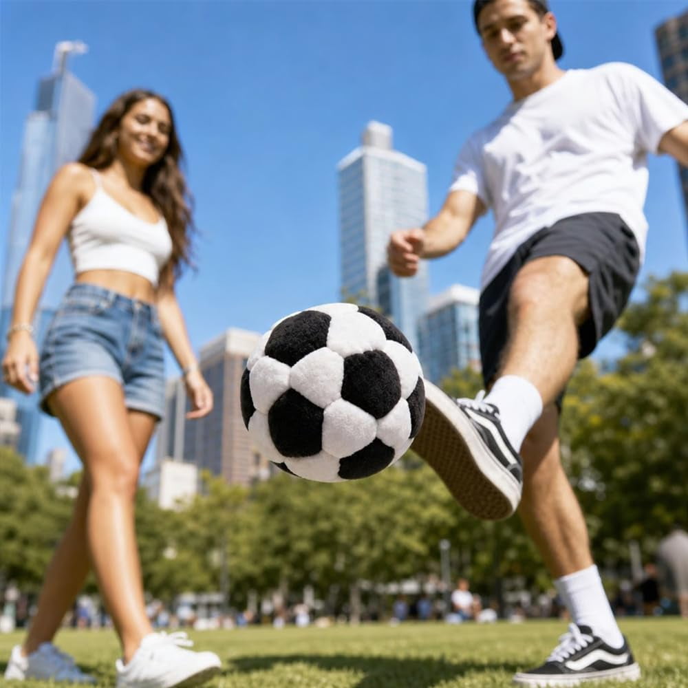 Dragonfly Footbag, 32-Panel Fabric Footbag Sand-Filled Hacky Soccer Sack, Soccer Style Mini Hacky for Adults, Coordination Training Portable Stress Relief Juggling Sack