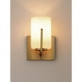 thumbnail image 6 of 21281SWSBR Maxim Lighting Dart-One Light Wall Sconce-5.5 Inches wide by 7.75 inches high-Satin Brass Finish, 6 of 9