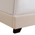 thumbnail image 3 of Home Fare Upholstered Camelback King Bed in Linen Beige, 3 of 8