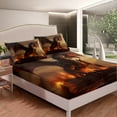 thumbnail image 4 of Erosebridal 3D Dragon Twin Sheets Dragon Bed Set, Magic Animal Bed Sheets Set Magical Sheet Set, Pterosaur Dino Bedding Set for Teens Adults Bedroom Decoration, 4 of 5