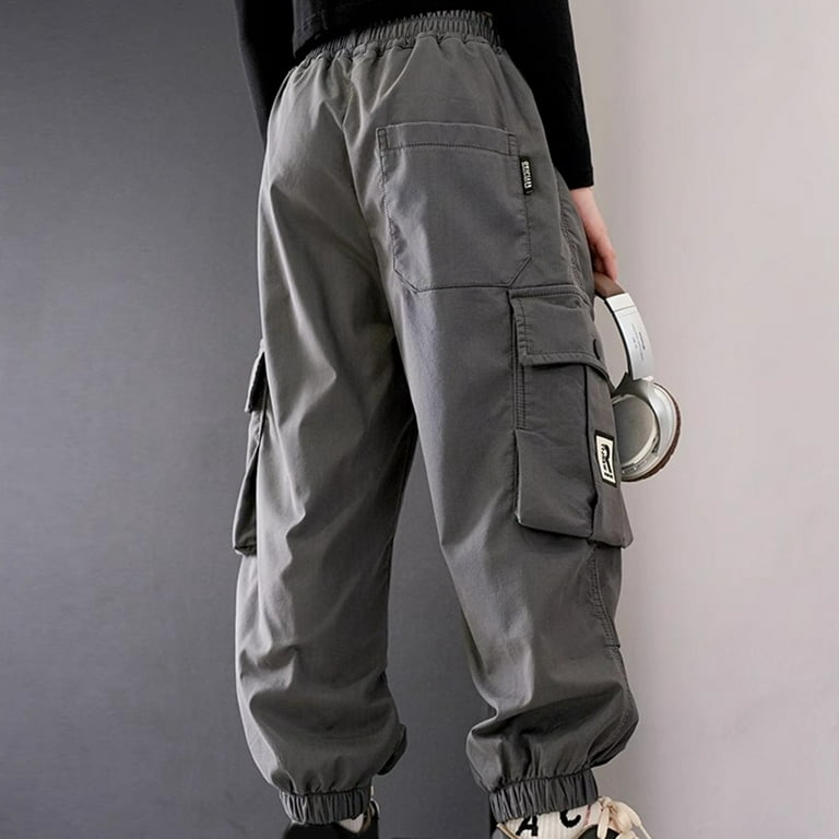 新品タグ付き　todayful Drawstring Cargo Pants Multi Flap Pockets Drawstring Cargo Jogger Techwear Pants In