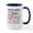 White/Navy Inside, variant on CafePress - The Name Of Jesus Large Mug - 15 oz Ceramic Large White Novelty Mug