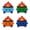Petite 3D Beaded Campfire Craft Kit A, variant on Petite 3D Beaded Campfire Craft Kit DIY Handmade Bead Art Ornament Set, Cute Mini Bonfire Cart Acrylic Bead Decoration for Desktop Display Craft Collection Home Decor