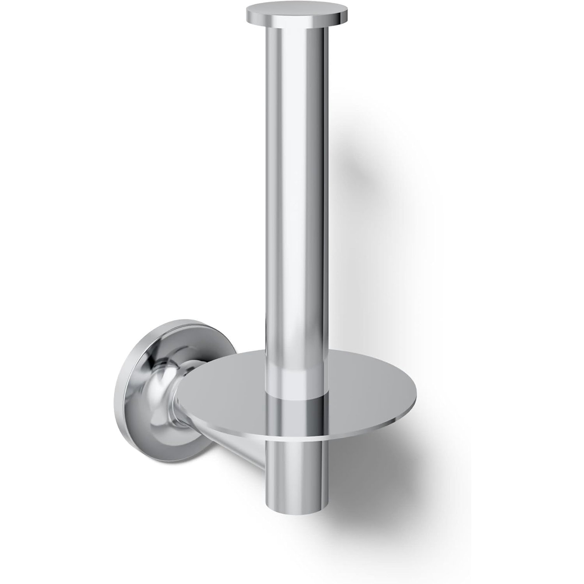 KOHLER Toilet Paper Holder, Bathroom Toilet Paper Holder, Purist Collection, Polished Chrome, K-14444-CP