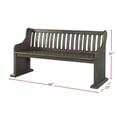 thumbnail image 3 of Picket House Furnishings Stanford 6 Piece Dining Set in Dark Ash, 3 of 14