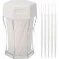 thumbnail image 1 of 200pcs Interdental Brush Toothpicks Double Head Plastic Safe Tooth Cleaning Tool for Adults Women Men(White), 1 of 4