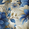 thumbnail image 3 of Designart "Harmonious Floral Symphony I" Floral Blackout Curtain Single Panel, 3 of 4