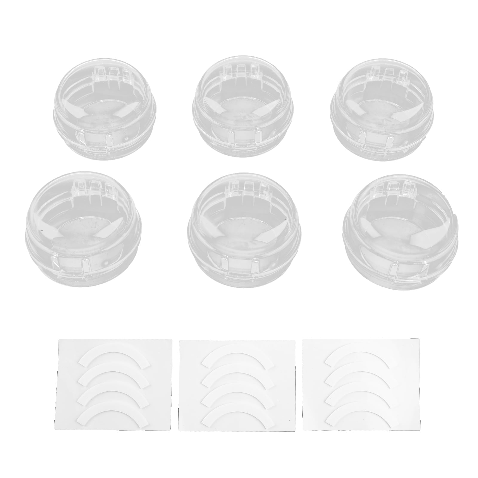 Sorrowso 6Pcs Gas Stove Knob Covers Baby Safety Oven Lock Lid Infant
