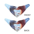 thumbnail image 3 of Naloa Red And White Bird Couple Dog Bandana Large and Small-Dog Scarf Bib Handkerchief Accessories for Dogs and Cats(S-L)-Large, 3 of 5