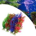 thumbnail image 3 of Planta Hermosa Artificial Plantas De Acuario Pecera Tanque De Agua Planta Hierba Ornamento Decoración De Plástico, 3 of 7