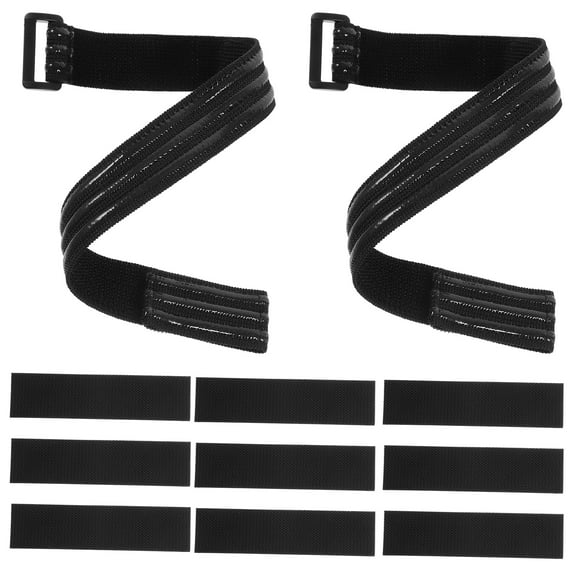 ITSELFER 1 Set of Adjustable Boot Straps Elastic Cord Self-adhesive Straps Boots Accessories