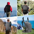 thumbnail image 6 of 20L Hydration Backpack,  Hiking Internal Frame Backpacks with 2L Hydration Water Bladder and Rain Cover for Men, Lightweight Travel Daypack for Cycling,Camping,Ski (grey), 6 of 6