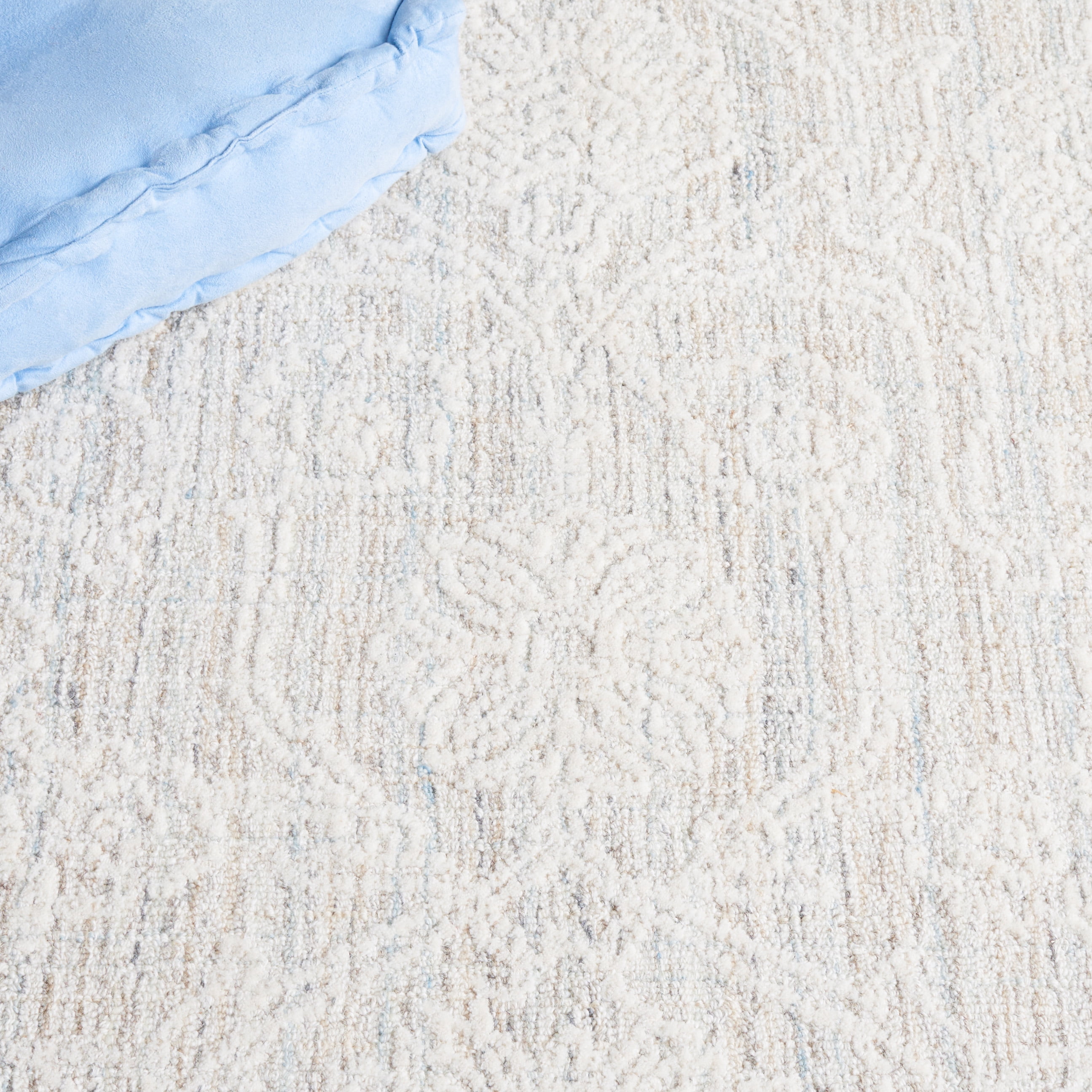 SAFAVIEH Ebony Abram Botanical Area Rug, Teal/Ivory, 8' x 10'
