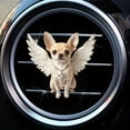 thumbnail image 4 of CEHVOM Angel With 2D Plane Acrylic Car Clip- Car Diffuser, 4 of 6