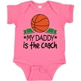 thumbnail image 3 of Inktastic Basketball My Daddy is the Coach Boys or Girls Baby Bodysuit, 3 of 5