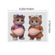 thumbnail image 2 of Pegatinas Lindas de Gato Grandes Gatos de Vientre Hombre Corgi Gatos Super Suave Silicona Pegatina Anticolisión Belleza Del Hogar Pegatina Anticolisión 2Pc, 2 of 6