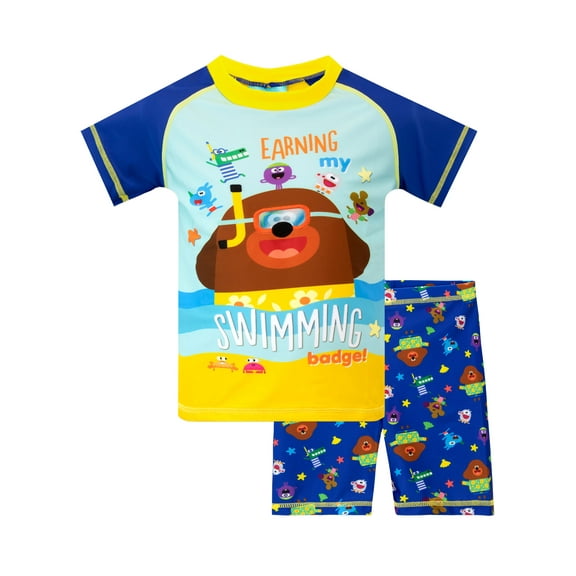 Hey Duggee Boys Swimming Badge Swim Set Blue Sizes 18M-6