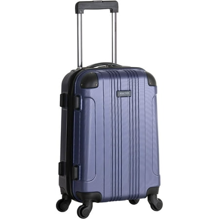 KENNETH COLE REACTION Out Of Bounds Luggage Collection Lightweight Durable Hardside 4-Wheel Spinner Travel Suitcase Bags, Smokey Purple, 20-Inch Carry On