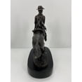 thumbnail image 4 of Trooper of the Plains Solid Bronze Sculpture Statue By Frederic Remington medium Size 12"H x 13"L x 5.5"W, 4 of 6