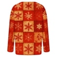 thumbnail image 7 of Enjoytime Lightweight Jacket Women Plaid Printed Long Sleeve Full Zip Up Coats Fall Winter Fashion Casual Outerwear, 7 of 7