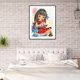 thumbnail image 5 of Cuadros Decorativos Kit de pintura de diamante 5D DIY Little Girl Full Round Drill Mosaic Art (X175) Likrtyny embutido en tela, 5 of 9