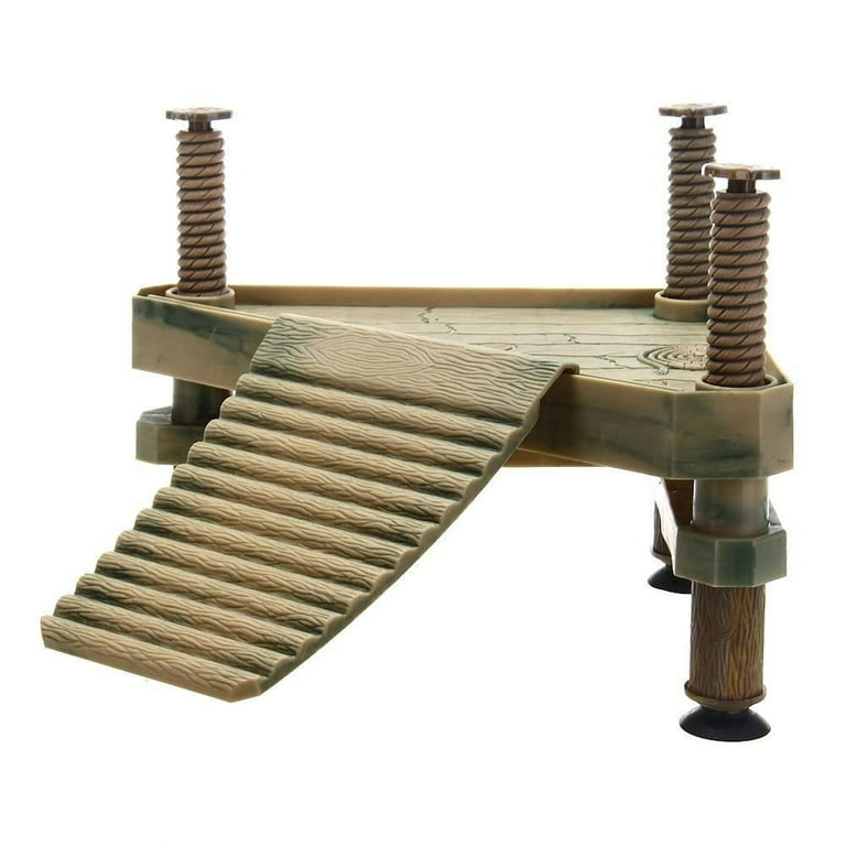 Reptile Turtle Frog Pier Floating Basking Platform Rock Aquarium