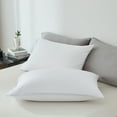 thumbnail image 7 of Davulos Duvet Cover Set Queen Size,3 Pieces Modern Bedding Set for Adults Teens Soft and Breathable Comforter Cover 88"x 88" and 2 Pillow Shams,White, 7 of 7