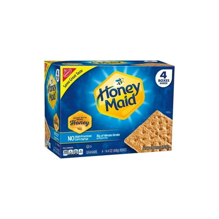 UPC 044000016111 product image for Nabisco Honey Maid Honey Graham Crackers (14.4 Ounce  4 Pack) | upcitemdb.com