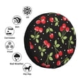 thumbnail image 5 of Bingfone Sweet Red Cherry Spare Tire Cover Weatherproof Universal Wheel Protectors for RV Camper Travel Trailer SUV Truck-17 inch, 5 of 9