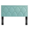 thumbnail image 3 of Greta Performance Velvet Twin Headboard Mint, 3 of 6