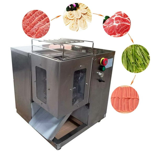 TECHTONGDA Qsj-T Shredded Meat Cutting Machine Double Motor Meat Slicer Body Without Blade