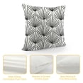 thumbnail image 4 of Acheng Palm Leaves with Lush Branches and Leaves Tropical Jungle Palm Leaves Plush Pillowcase 1 Piece White, 4 of 5