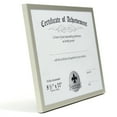 thumbnail image 2 of Certificate-size Brushed-Silver Aluminum 11x8one-half inch frame  - 8.5x11, 2 of 3