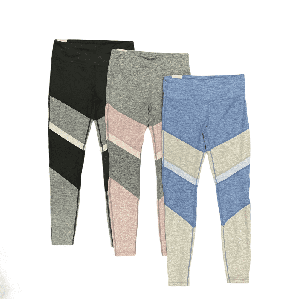 Tangerine Tangerine Women's Butter Soft Serene Color Block Full Length Leggings