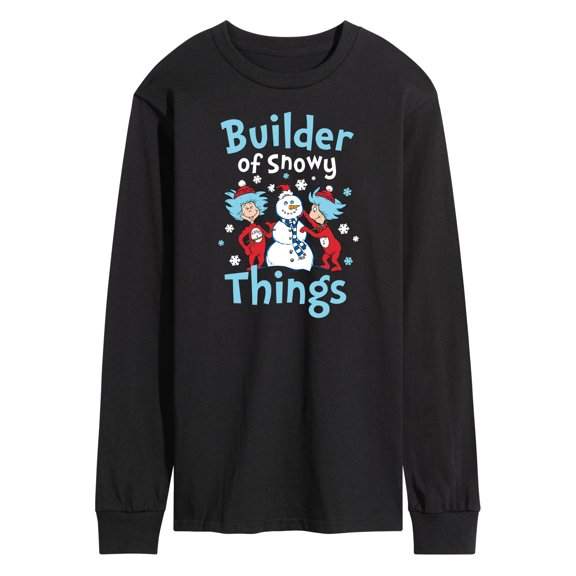Cat in the Hat - Builder Of Snowy Things - Men's Long Sleeve T-Shirt