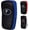 Black/Blue, variant on Kruzak Muay Thai Kick Pad for Training, Kicking Strike Shield for Kickboxing Martial Arts Sparring Taekwondo Muay Thai MMA Karate and Combat Sports (Black/White Pack of 2)
