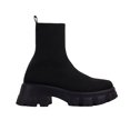 thumbnail image 1 of NECHOLOGY Botas Mujer Adulto Femenino Zapatos Botines mujer Botas de tamaño Botas de mujer de de color de punto grande Botas de mujer (Black, 9.5-10), 1 of 6
