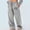 *Gray, variant on Women's Star Print Sweatpants,Elastic Waist With Drawstring , Baggy Wide Leg Sweatpants with Pockets Dark Gray,Womens Plus L
