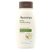 Aveeno Daily Moisturizing Yogurt Body Wash with Apricot scent, 18 fl. oz