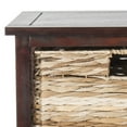 thumbnail image 4 of SAFAVIEH Keenan Nautical 6 Wicker Basket Storage Chest, Cherry, 4 of 5